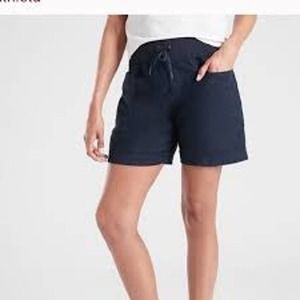 Athleta Cabo Linen Four Inch Short